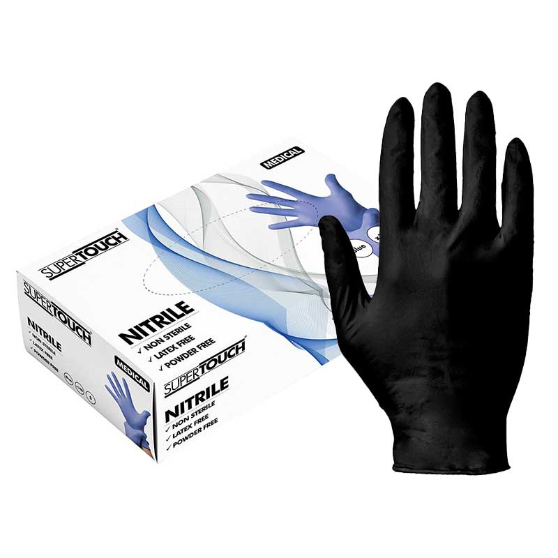 Supertouch Powder-Free Nitrile Gloves (Pack of 100)